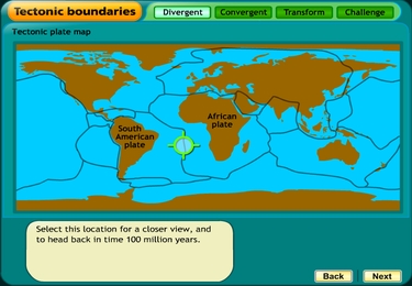 Tectonic boundaries
