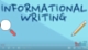 Informational writing for kids