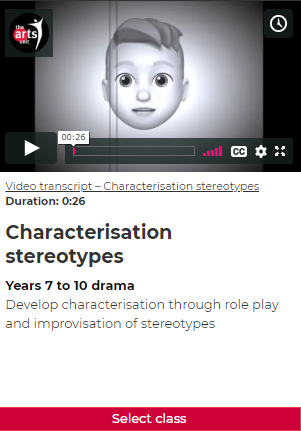 Characterisation stereotypes