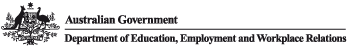 Department of Education, Employment and Workplace Relations logo